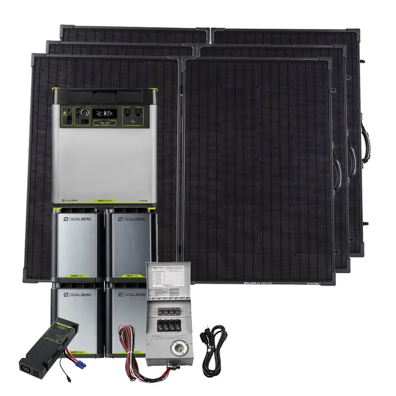 10800Wh High-Capacity Solar Backup Generator For Whole-Home Use 1