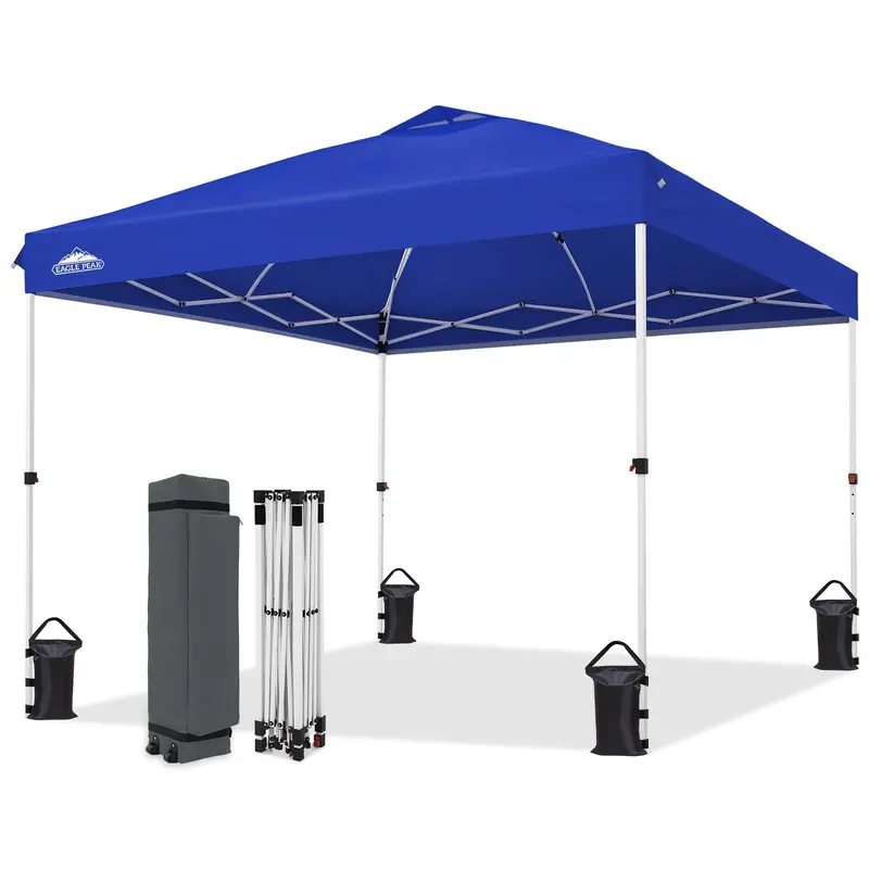10×10 Easy-Setup Pop-Up Canopy Tent – No Sidewalls 1
