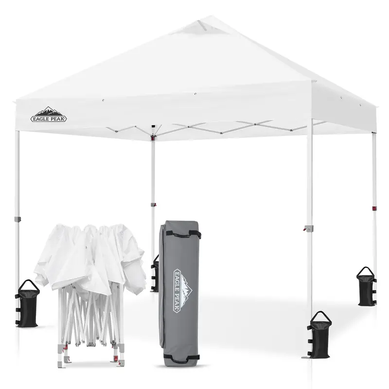 10×10 Industrial-Grade Heavy-Duty Canopy Tent – 100 Sq Ft Shade Coverage 1