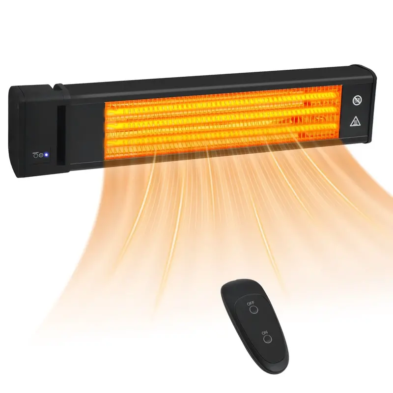 1500W Carbon Fiber Infrared Heater For Patios And Outdoor Spaces 1