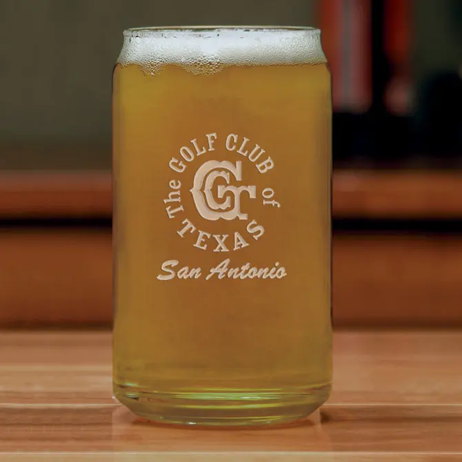 16 Oz Can-Style Glass With Sleek Silhouette 1