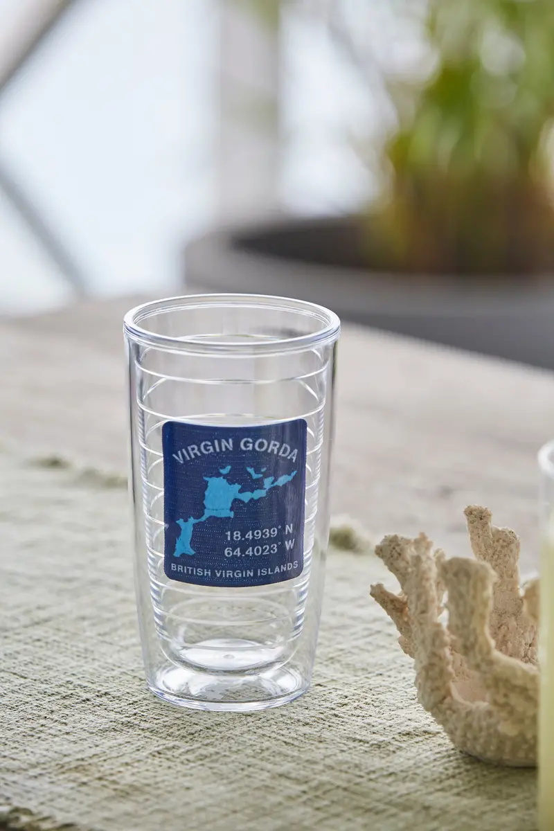 16Oz Tervis Tumbler – Virgin Gorda Gps Edition 1