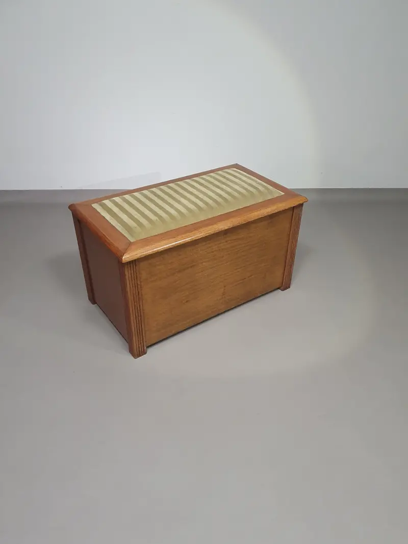 1960S Hallway Storage Bench With Lift-Up Lid 1