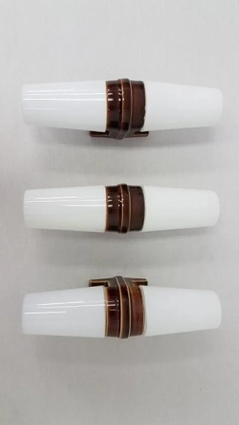 1960S Swedish Ceramic Double Wall Sconces Model 6060 By Sigvard Bernadotte For Ifö 1