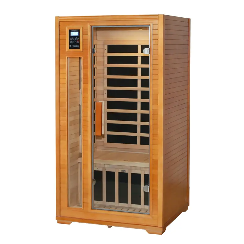 2-Person Low-Emf Far Infrared Sauna – Compact Home Wellness Unit 1