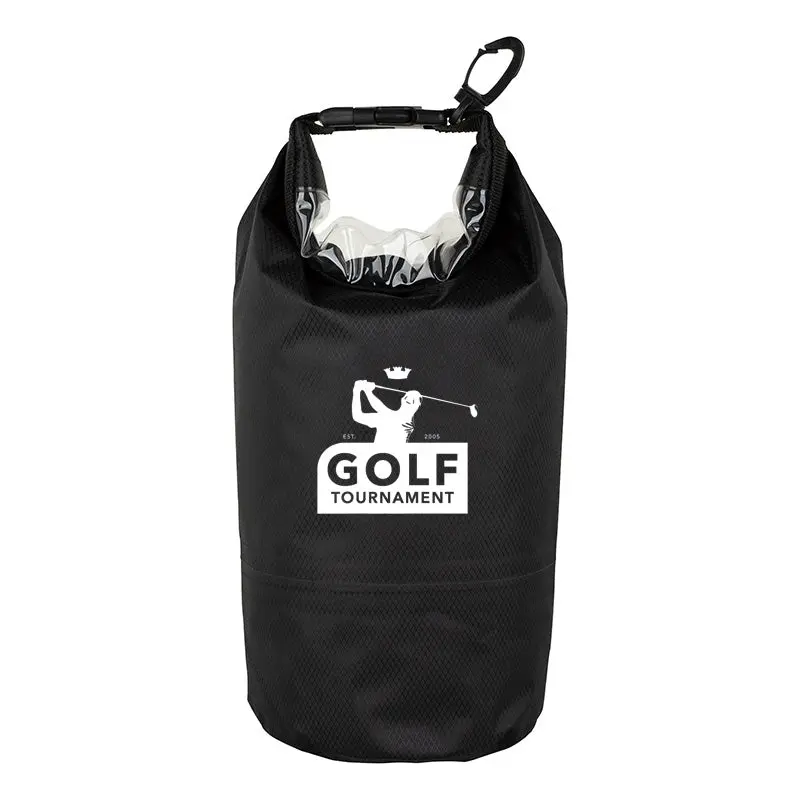2L Waterproof Tote With Clear Phone Pocket 1