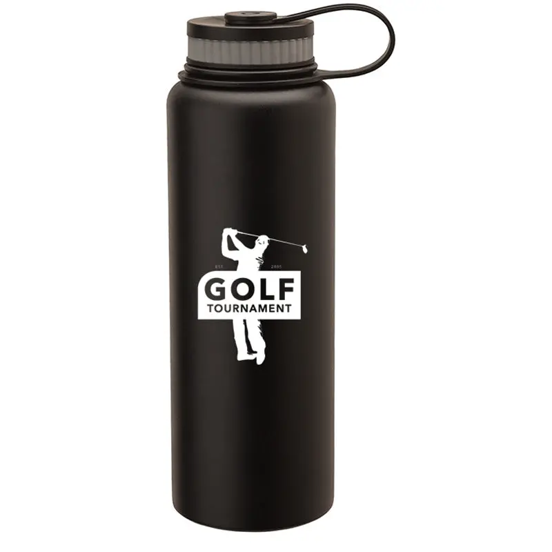40 Oz Vacuum-Insulated Stainless Steel Bottle 1