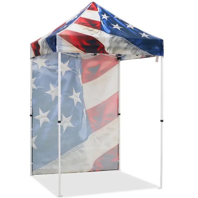 5 Ft X 5 Ft Pop-Up Canopy With Removable Sunwall & Carry Bag 3