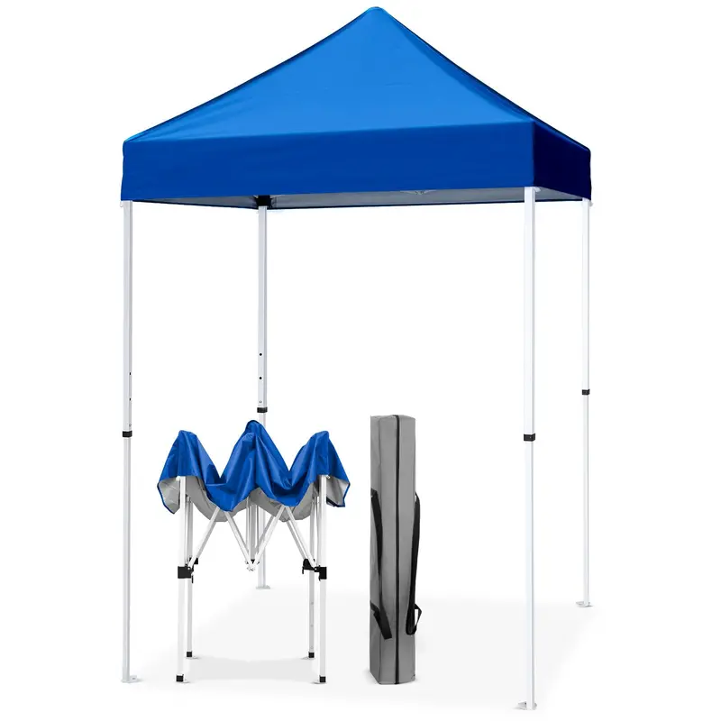5 Ft X 5 Ft Straight-Leg Pop-Up Canopy Tent – Quick-Setup Design 1