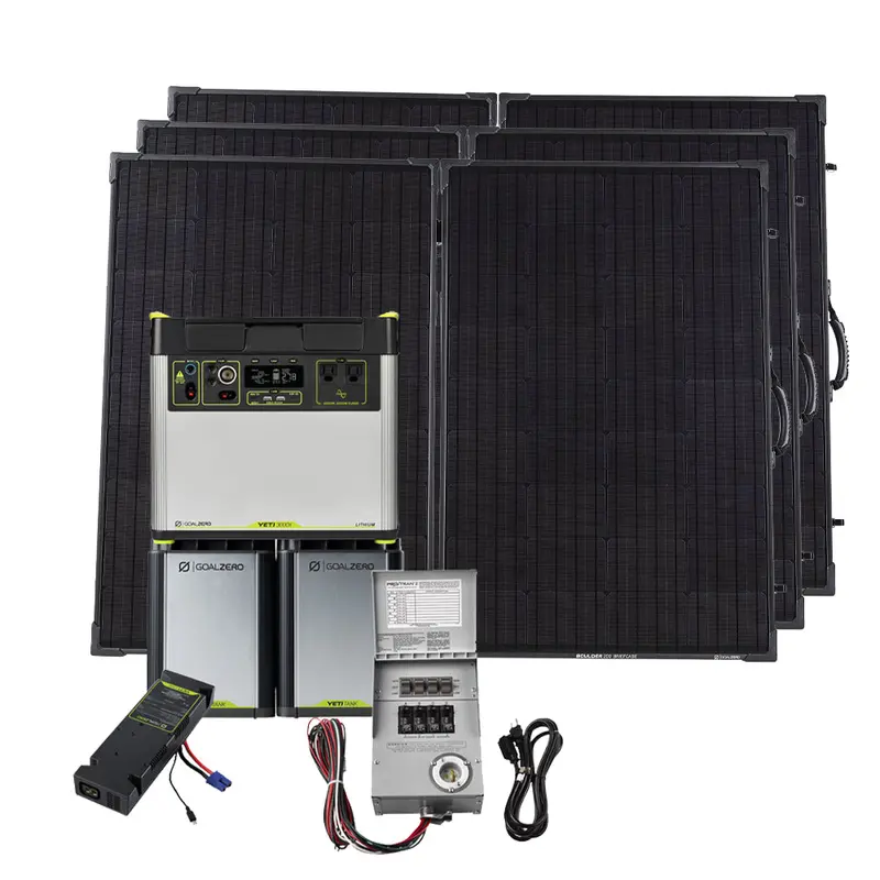 5400Wh Home Solar Backup Generator System – Off-Grid Ready 1