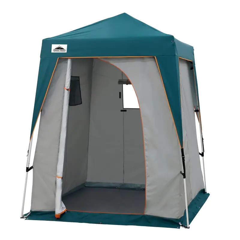 6 Ft × 6 Ft Pop-Up Privacy Tent With Integrated Ground Mat 1