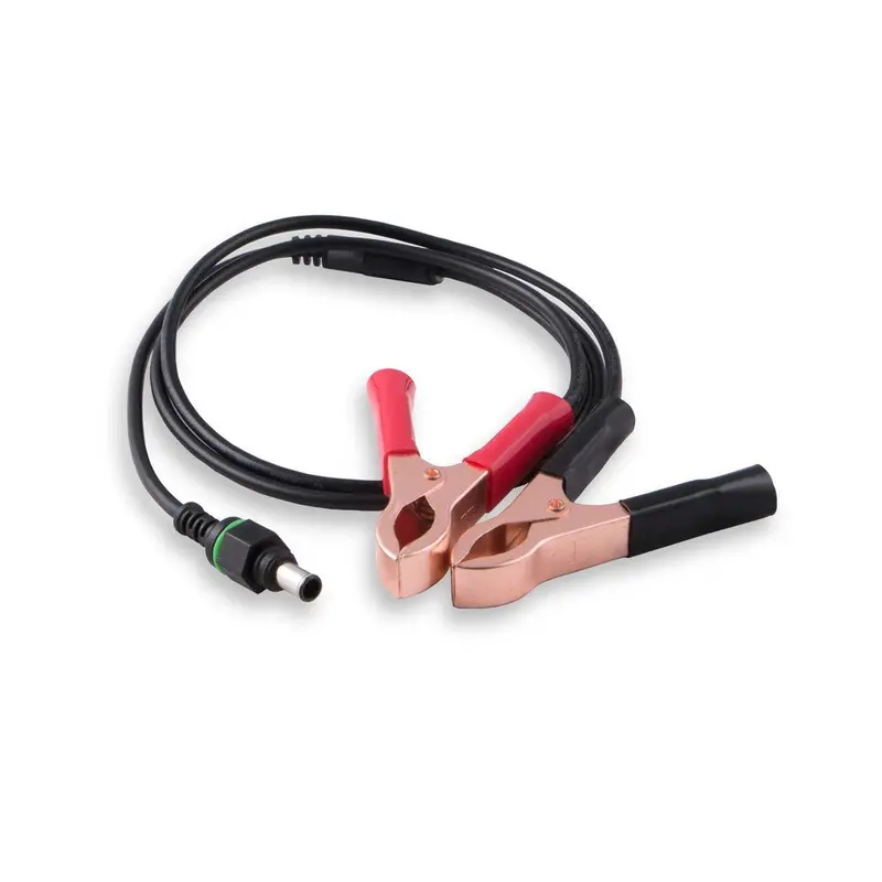 6Mm Male Plug To Alligator Clip Adapter For Temporary Connections 1