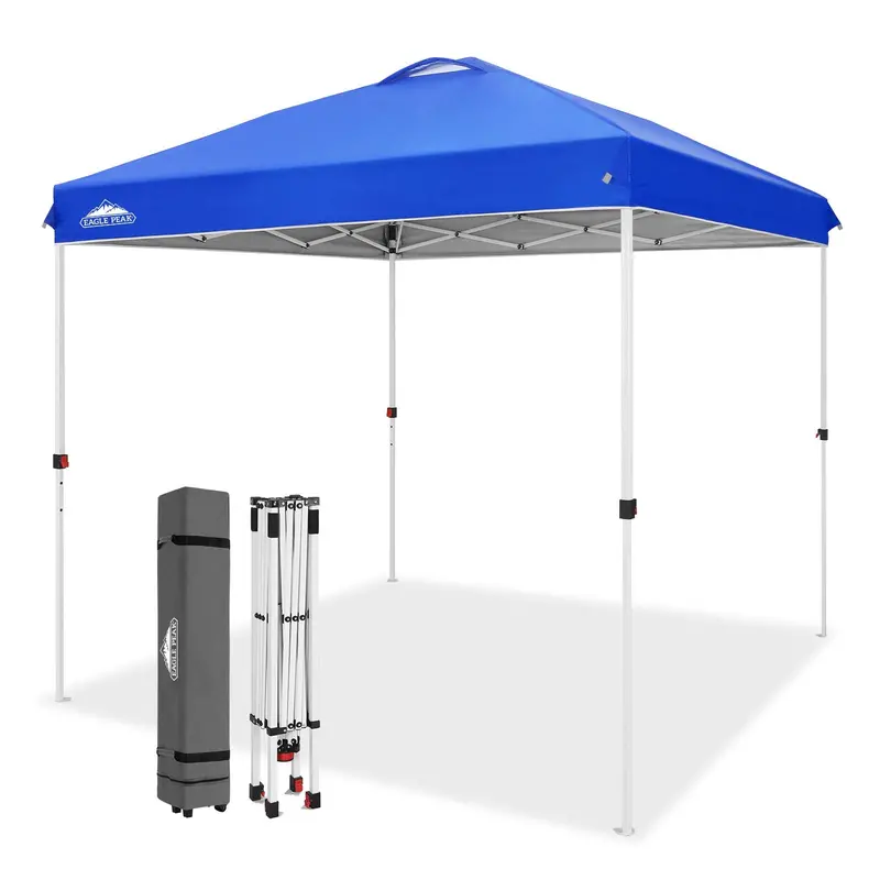 8 Ft X 8 Ft Straight-Leg Pop-Up Canopy Tent 4