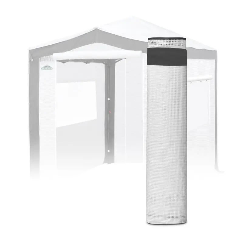 8X6 Pop-Up Greenhouse Replacement Cover & Mesh Door – Durable Polyester Reinforcement 1