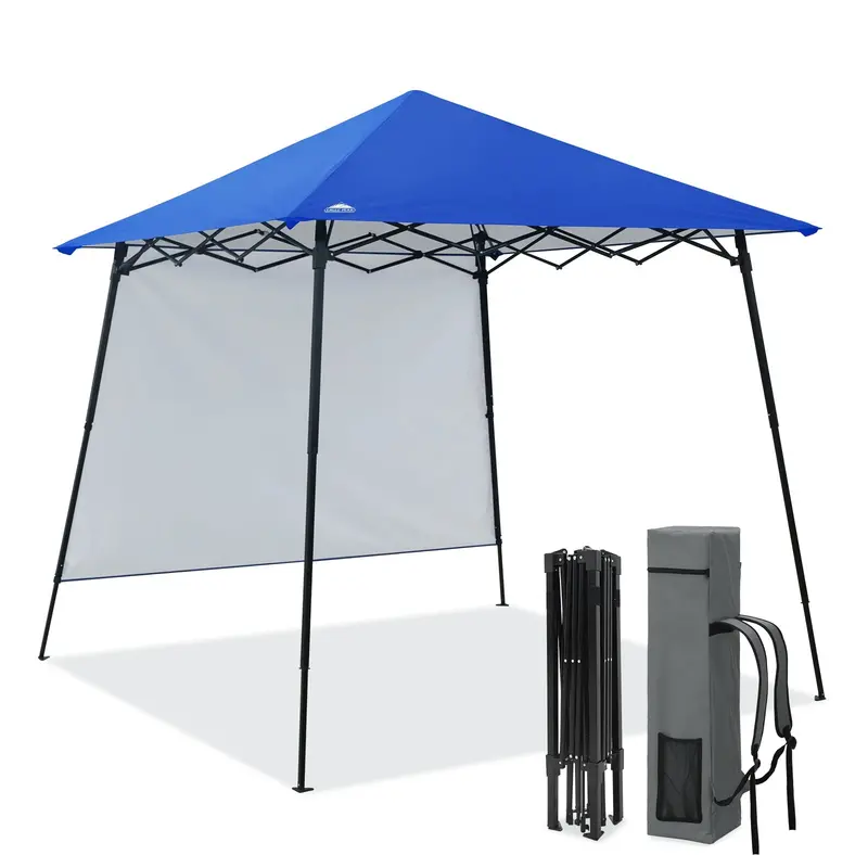 8X8 Ft Pop-Up Canopy Tent With Extended Eaves And Optional Sidewalls 1