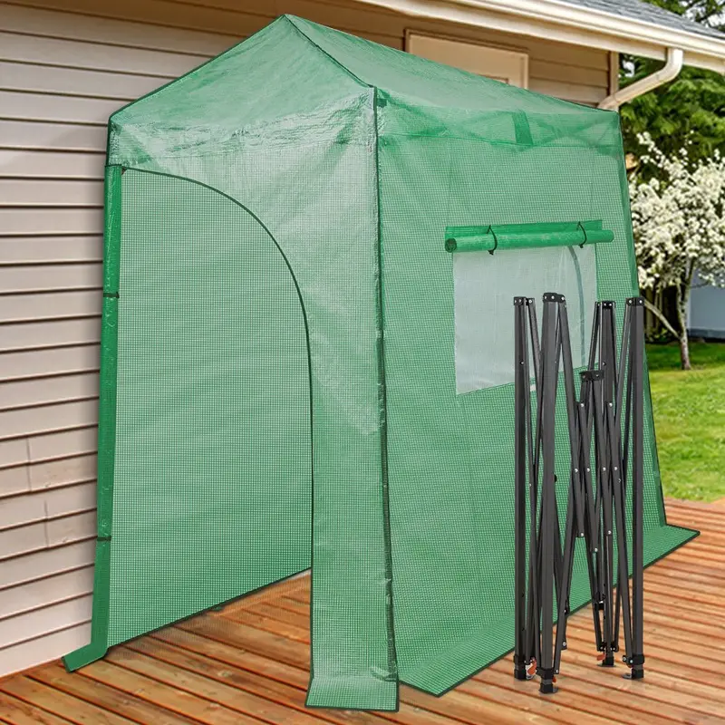 9 Ft × 4 Ft Instant Pop-Up Greenhouse – Quick-Setup Design 1