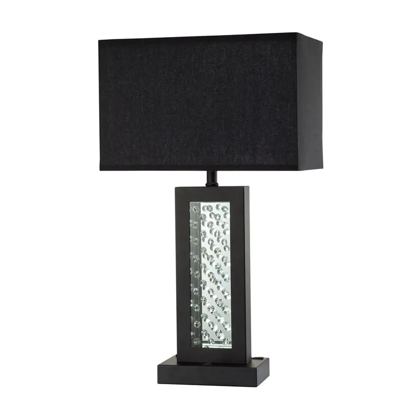 Abbi Black Table Lamp – Furniture Of America (L76389Bk) 1