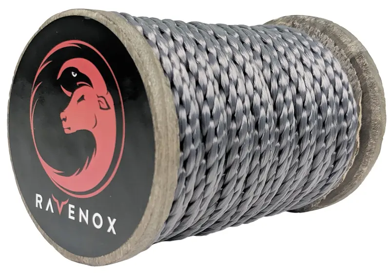 Abrasion-Resistant Solid Braid Polyester Rope – 1/2" 1