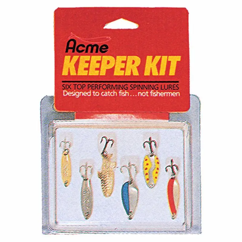 Acme Kt-10 Keeper Kit – 6-Piece Hook & Lure Organizer Set 1