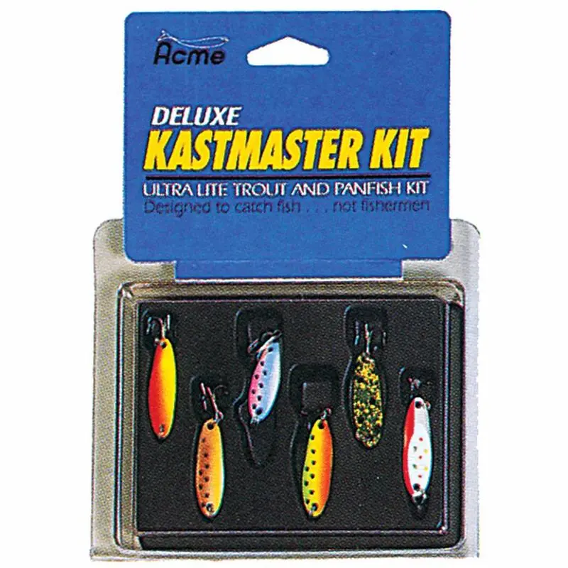 Acme Kt-25 Deluxe Kastmaster Kit – 6-Piece Assorted Jig Set 1