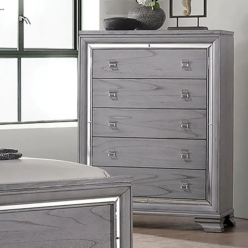 Alanis Gray Chest By Furniture Of America (Cm7579C) 1