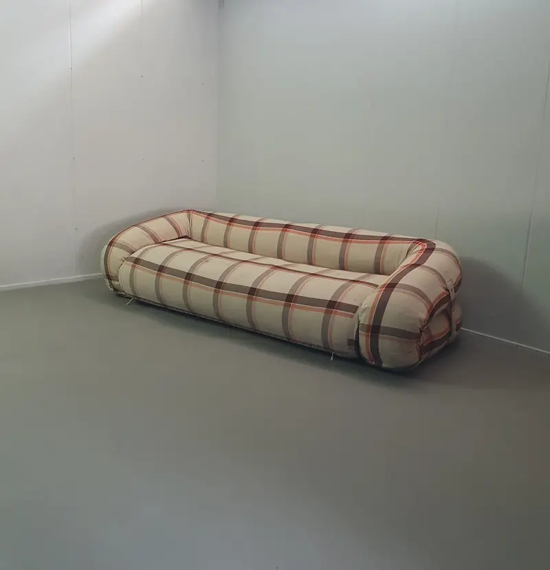 Alessandro Becchi For Giovannetti Anfibio Three-Seat Sofa, 1970S 1