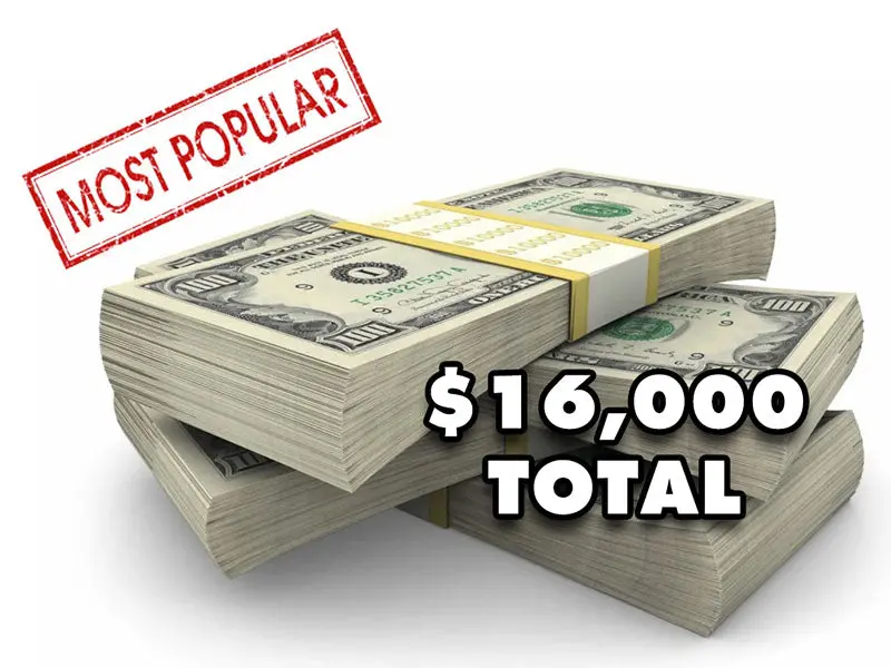 All-Cash Hole-In-One Incentive Package 1