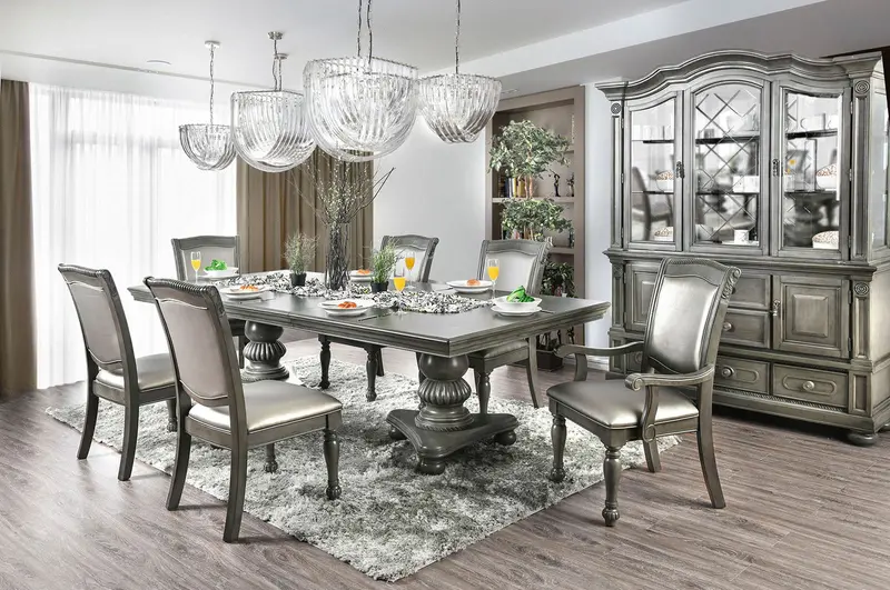 Alpena Gray Dining Table – Furniture Of America (Cm3350Gy-T-Table) 1