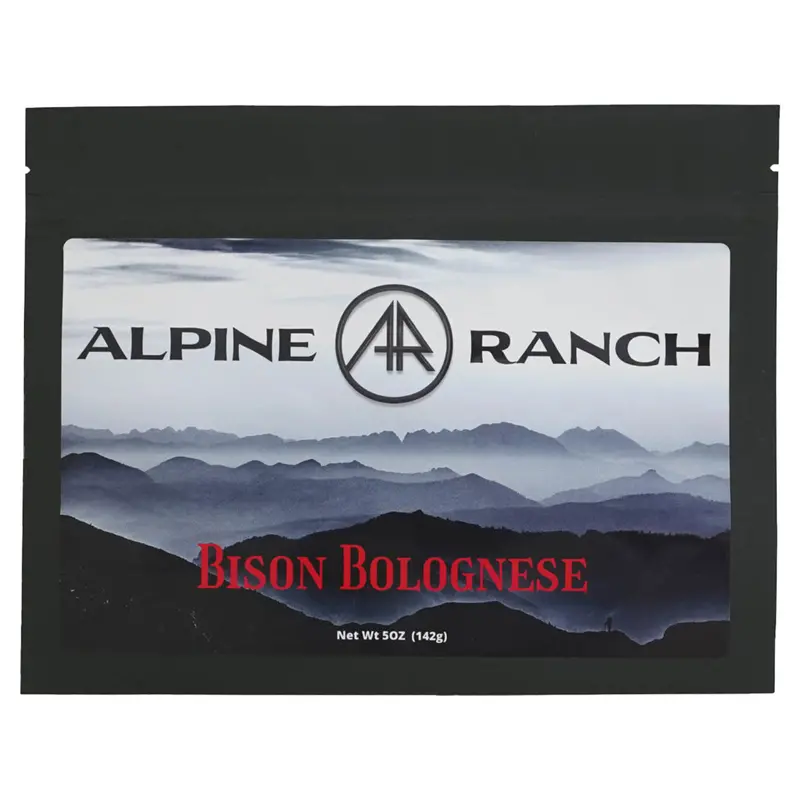 Alpine Ranch Bison Bolognese Pasta Sauce 1