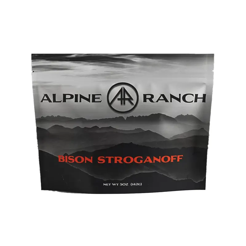 Alpine Ranch Bison Stroganoff Frozen Dinner 1