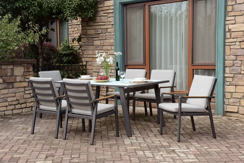 Alycia 7-Piece All-Weather Patio Dining Collection 1