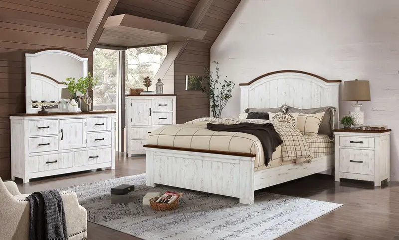 Alyson 5-Piece Queen Bedroom Set With Optional Chest (Cm7962Q-5Pc-Chest) 1