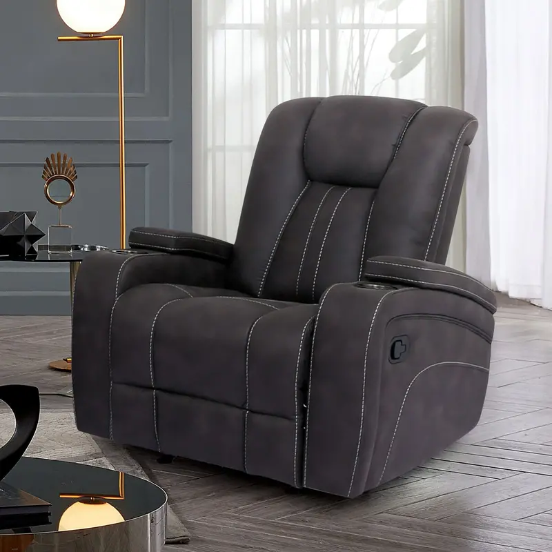 Amirah Glider Recliner Chair – Furniture Of America (Cm9903-Ch) 1