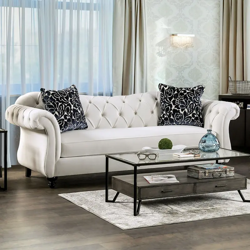 Antoinette Elegant Sofa – Furniture Of America 1