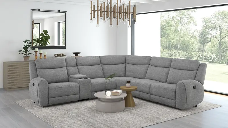 Antonius Modular Sectional – Furniture Of America (Cm9985Gy-M-Sect) 1