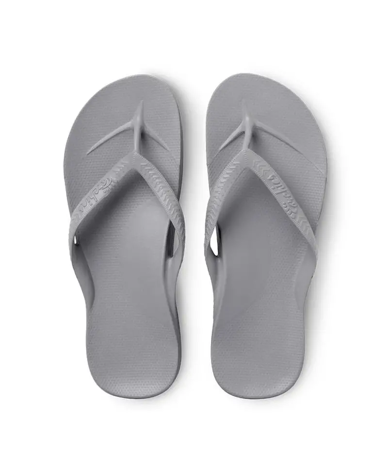 Archies Thong Sandals In Modern Grey 1