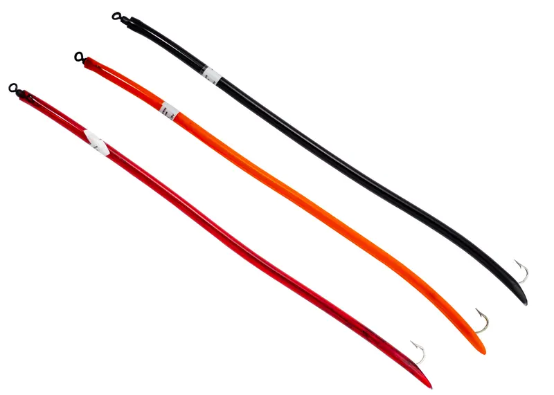A&S Tackle Unweighted 20" Worm Tube Rig 1