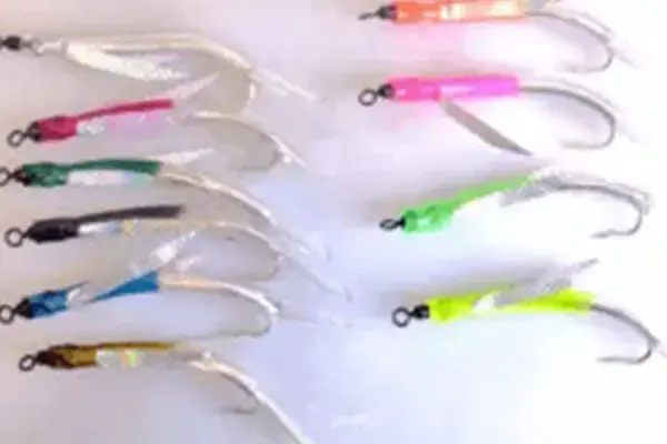 A&S Tackle Winged Silverside Soft Bait – Dark Green 1