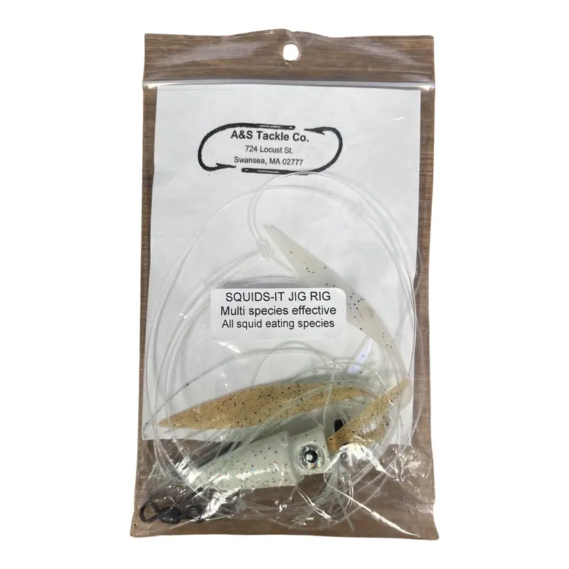 A&St Squids-It Jig Rig – Soft-Bait Combo For Squid & Cephalopod Imitation 1