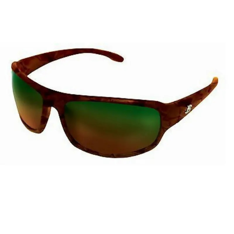 B.B. Outdoor Optics Tortoise-Framed Sunglasses With Amber/Green Polarized Lenses 1