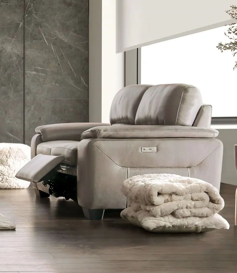 Balderico Power Loveseat With Premium Motion System By Furniture Of America 1