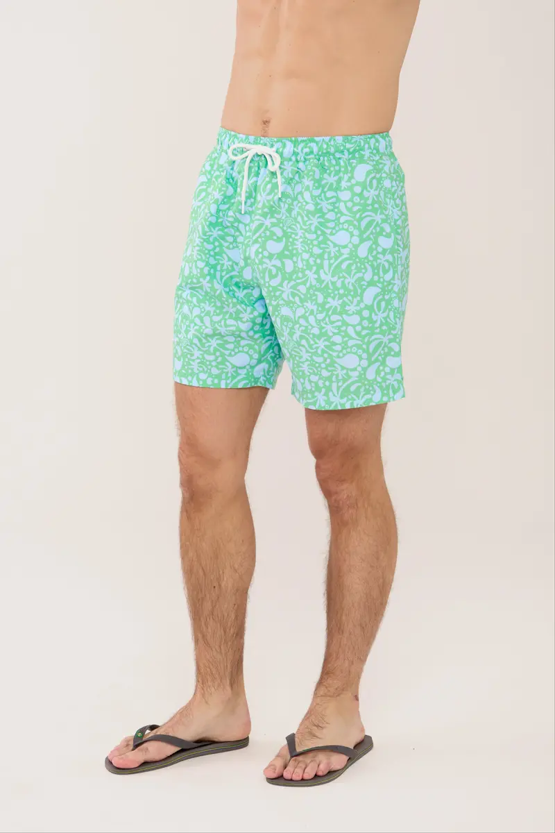 Barbuda Nevis Caribbean Trunk Shorts 1
