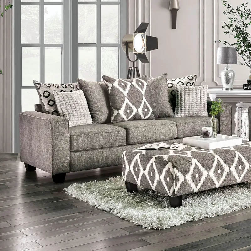 Basie Minimalist Sofa – Furniture Of America 1