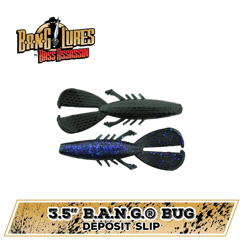 Bass Assassin B.A.N.G. Bug Soft Lure – 3.5-Inch 1
