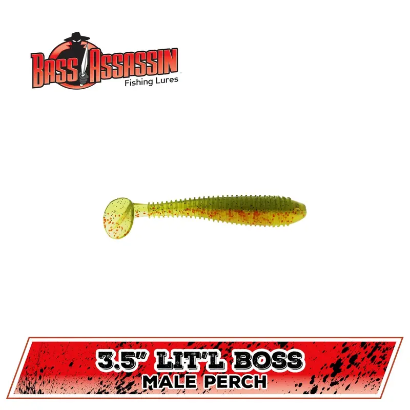 Bass Assassin Freshwater Lit'L Boss Soft Bait 1
