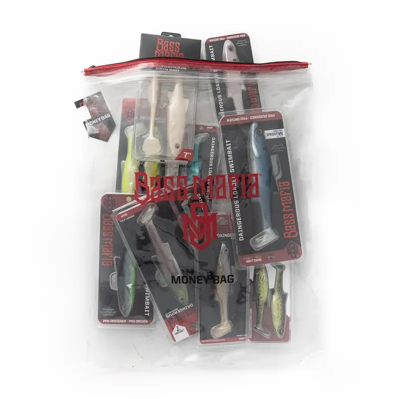 Bass Mafia Swimbait Sampler Pack – Assorted Sizes & Colors 2