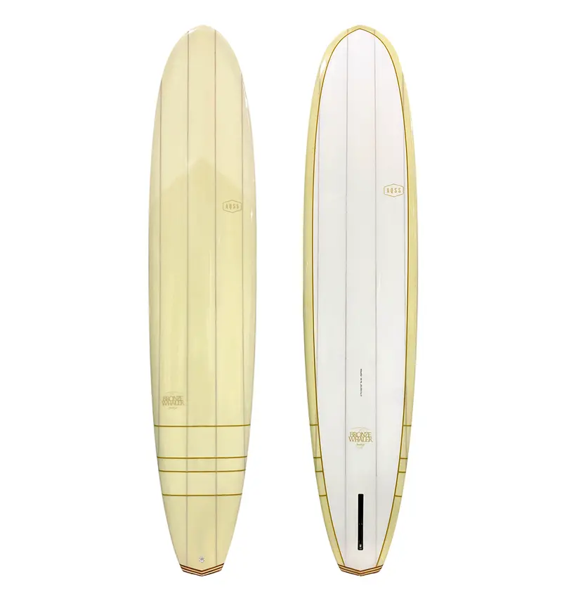 Beau Young Bronze Whaler Longboard – Metallic Gold Finish 1