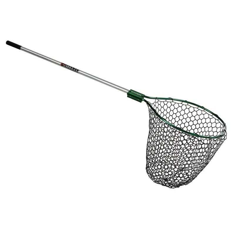 Beckman Heavy-Duty Rubber-Coated Dip Net – 26" X 34", 27" Deep Hoop, 54" Extendable Handle 1