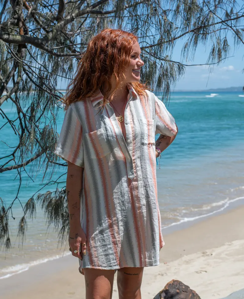 Bella Multi-Stripe Maxi Dress 1