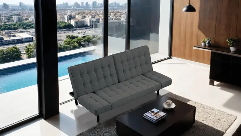 Bellevue Futon Sofa Bed – Furniture Of America Convertible Seating 1